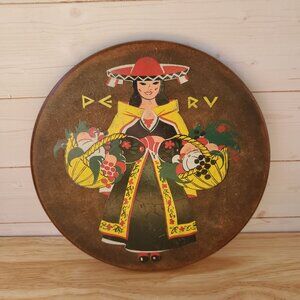 MCM Kitsch South American Peru Good Neighbor Beverage Tray The House Of Lackner